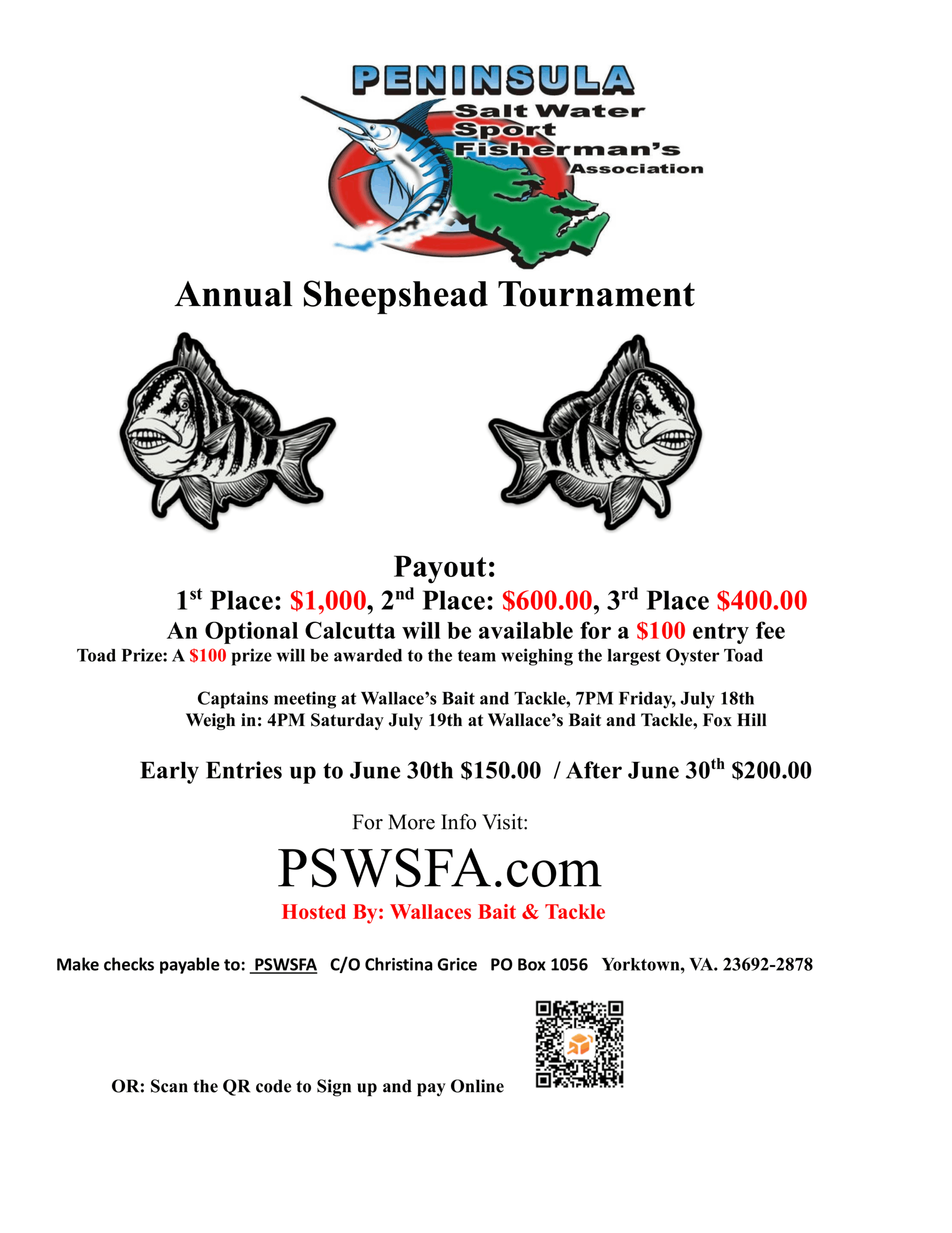 2025 Tournament Payout